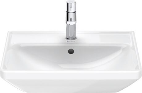 Wall Mounted Sink, 2366550000 White High Gloss, Rectangular, Number of basins: 1 Middle, Number of faucet holes: 1 Middle