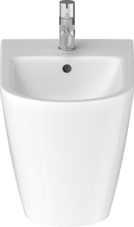 Floorstanding bidet, 2294100000 White High Gloss, Number of faucet holes per wash area: 1