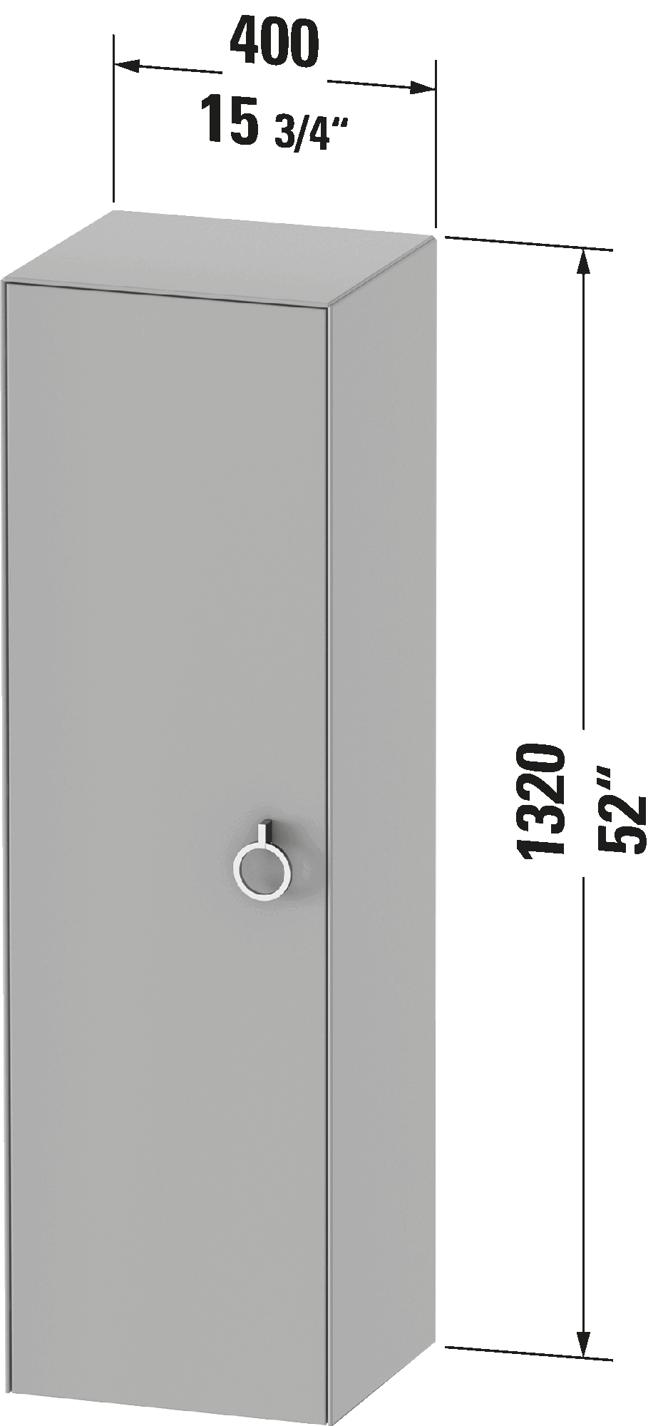 Linen Cabinet, WT1333 L/R