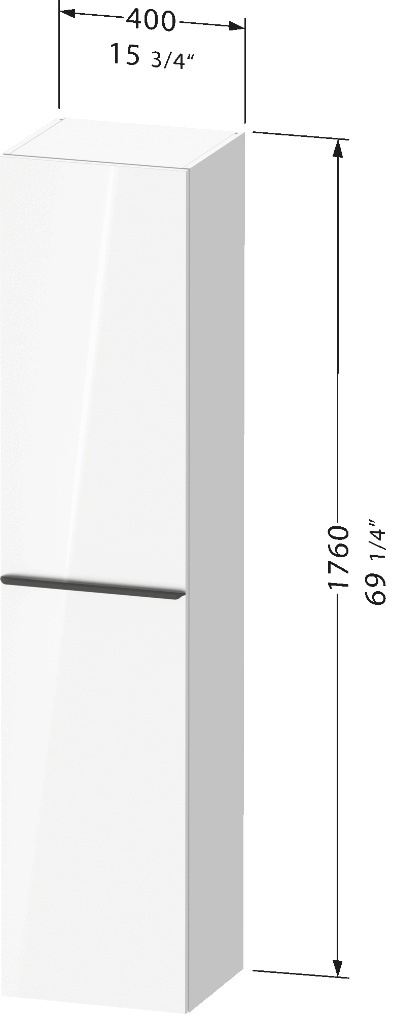Linen Cabinet, DE1328 L/R