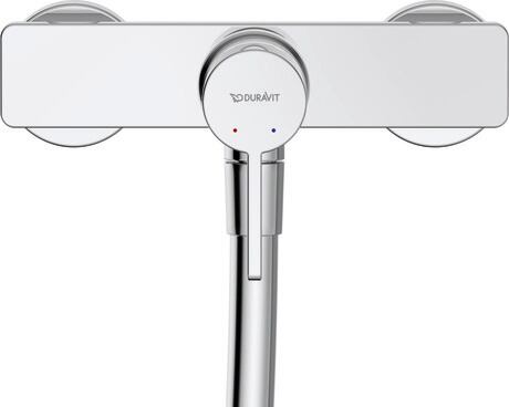 Single lever shower mixer for exposed installation, DE4230000010 Connection type for water supply connection: S-connections, Centre distance: 150 mm ± 20 mm, recommended operating pressure: 1 - 5 bar