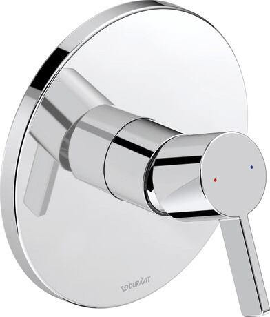 Single lever shower mixer for concealed installation, DE4210010010 Flow rate (3 bar): 24,5 l/min
