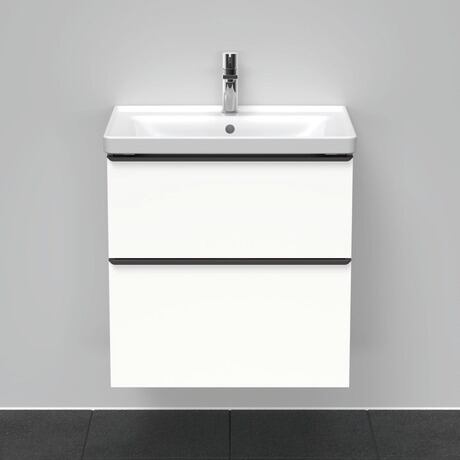 Furniture washbasin with vanity unit, DE012001818 White Matt, Decor