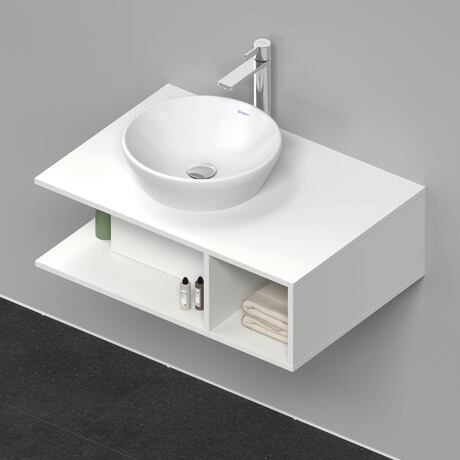 Mueble bajo lavabo para encimera, DE492801818 Blanco Mate, Decoración