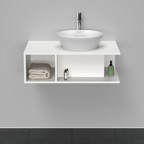 Console vanity unit wall-mounted, DE495801818 White Matt, Decor