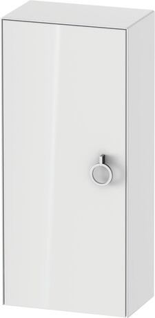 Semi-tall cabinet, WT1323L8585 Hinge position: Left, White High Gloss, Lacquer