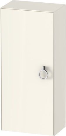 Semi-tall cabinet, WT1323LH4H4 Hinge position: Left, Nordic white High Gloss, Lacquer