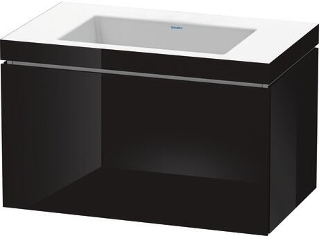 c-bonded set wall-mounted, LC6917N4040 Black High Gloss, Lacquer