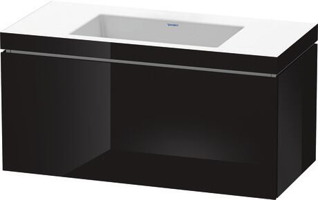 c-bonded set wall-mounted, LC6918N4040 Black High Gloss, Lacquer