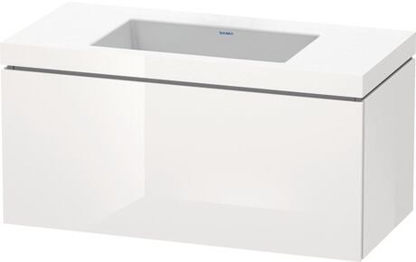 c-bonded set wall-mounted, LC6918N8585 White High Gloss, Lacquer