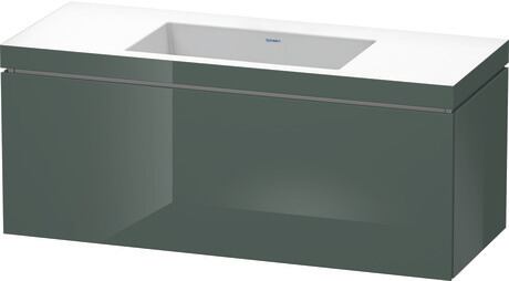c-bonded set wall-mounted, LC6919N3838 Dolomite Gray High Gloss, Lacquer