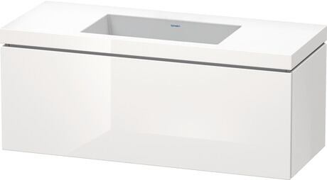 c-bonded set wall-mounted, LC6919N8585 White High Gloss, Lacquer