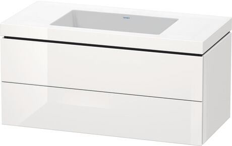 c-bonded Vanity, LC6928N8585 White High Gloss, Lacquer