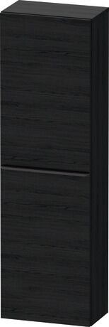 Semi-tall cabinet, DE011801616 Black oak Matt, Decor