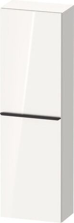 Semi-tall cabinet, DE011802222 White High Gloss, Decor