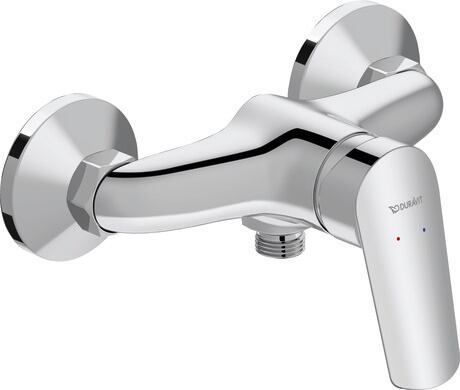 Single lever shower mixer for exposed installation, N14230000010