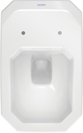 Wall-mounted toilet, 0182090000 White High Gloss, Flush water quantity: 6 l
