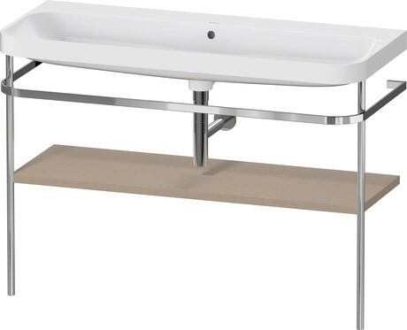 c-shaped set with metal console, HP4839N75750000 Shelf material: Highly compressed three-layer chipboard