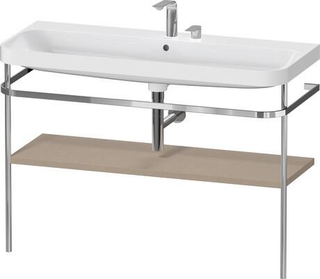 c-shaped set with metal console, HP4839E75750000 Shelf material: Highly compressed three-layer chipboard