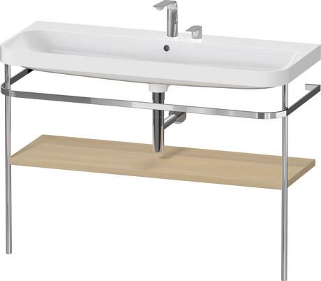 c-shaped set with metal console, HP4839E71710000 Shelf material: Highly compressed three-layer chipboard
