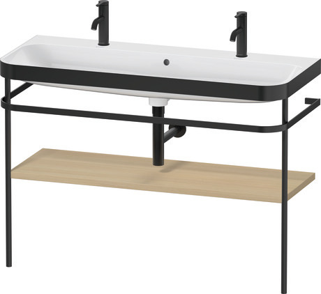 c-bonded set with metal console, HP4759O71710000 Shelf material: Highly compressed three-layer chipboard