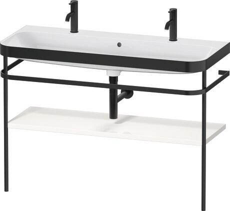 c-bonded set with metal console, HP4759O22220000 Shelf material: Highly compressed three-layer chipboard