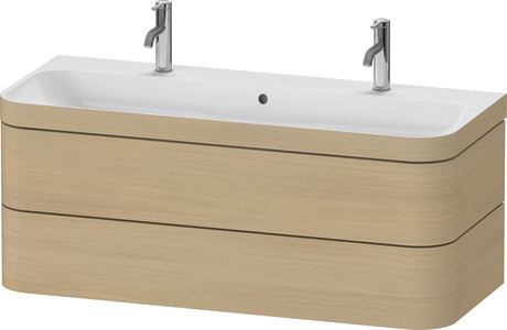c-bonded set wall-mounted, HP4640O71710000 Mediterranean oak Matt, Real wood veneer