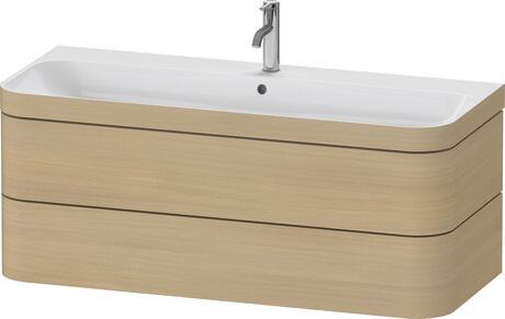 c-bonded set wall-mounted, HP4639O71710000 Mediterranean oak Matt, Real wood veneer