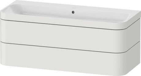 c-bonded set wall-mounted, HP4639N39390000 Nordic white Satin Matt, Lacquer