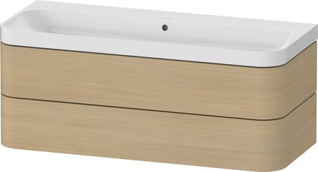 c-shaped set wall-mounted, HP4349N71710000 Mediterranean oak Matt, Real wood veneer