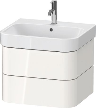 Meuble sous lavabo suspendu, HP4385022220A00 Blanc brillant, Décor, Système d'aménagement intérieur Intégré
