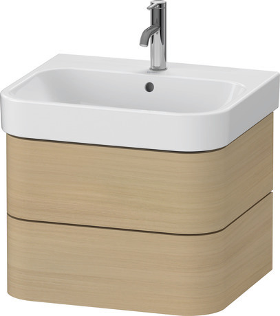 挂壁式浴柜, HP4385071710000 地中海橡木 哑光, 实木饰面