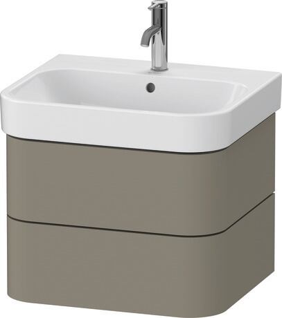 挂壁式浴柜, HP4385092920000 石灰色 哑光缎面, 清漆
