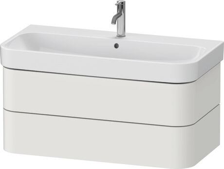 Meuble sous lavabo suspendu, HP4388039390000 Blanc Nordic satiné, Laqué