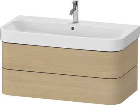挂壁式浴柜, HP4388071710000 地中海橡木 哑光, 实木饰面