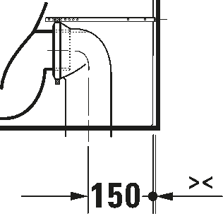 Toilet close-coupled, 200509