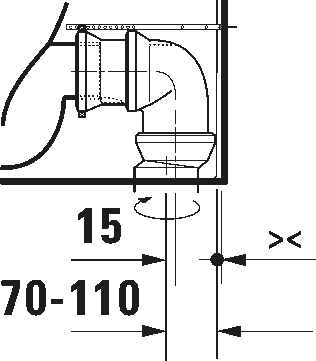 Stand WC für Kombination, 201509