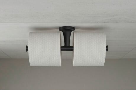 Toilet Paper Holder, 0099384600 Black Matte
