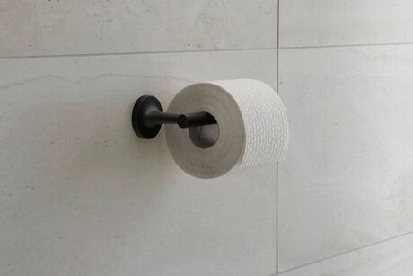 Toilet paper holder, 0099374600 Black Matt