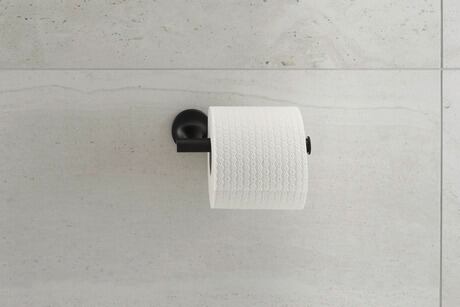 Toilet paper holder, 0099374600 Black Matt