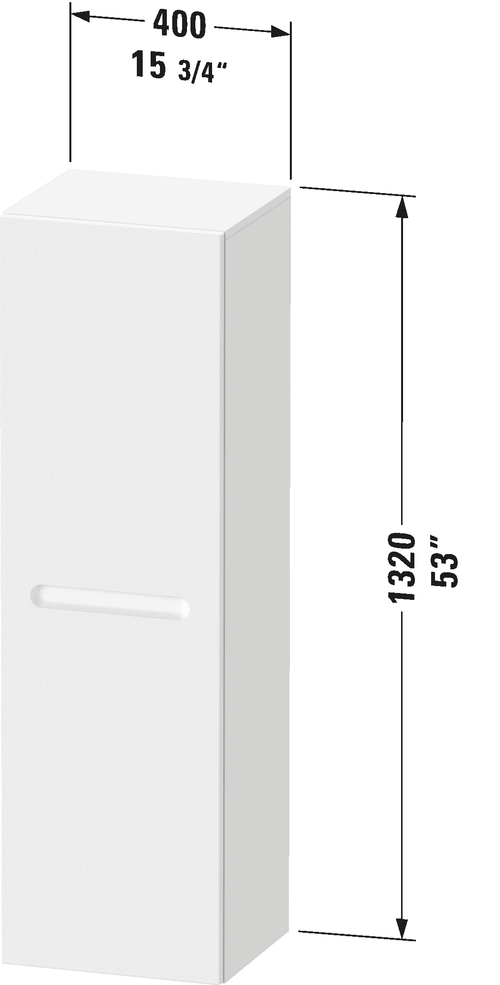 Linen Cabinet, N11308 L/R