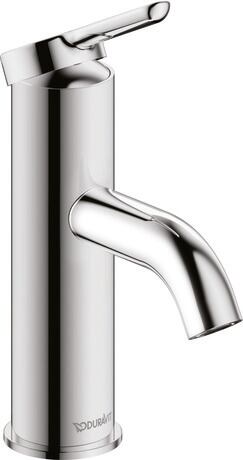 Single lever basin mixer S, C11010002010 Chrome, Flow rate (3 bar): 5 l/min, Unified Water Label (UWL) Class: 1