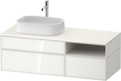 Console vanity unit wall-mounted, ZE4828