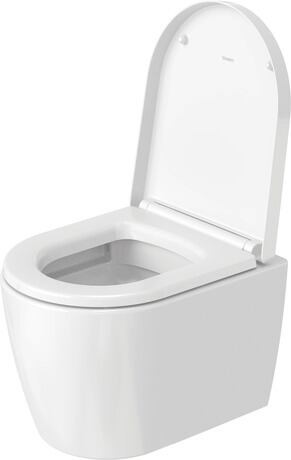 Wall-mounted toilet Compact, 2530092600 Interior colour White High Gloss, Exterior colour White Satin Matt, Flush water quantity: 4,5 l