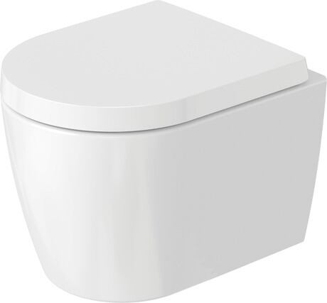 Wand WC Compact, 2530092600 Innenfarbe Weiß Hochglanz, Aussenfarbe Weiß Seidenmatt, Spülwassermenge: 4,5 l