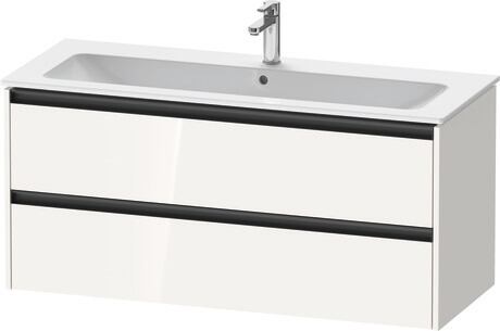 Vanity unit wall-mounted, K25265022220000 White High Gloss, Decor