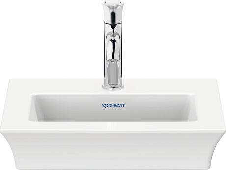 Vessel Sink, 0737450041 White High Gloss, Number of basins: 1 Middle, Number of faucet holes: 1 Middle, Ground