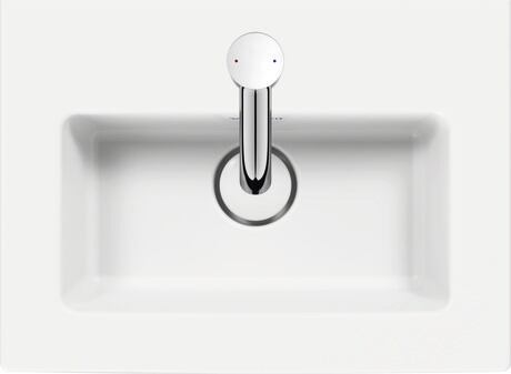 Hand basin, 0737450041 White High Gloss, Number of washing areas: 1 Middle, Number of faucet holes per wash area: 1 Middle, grounded