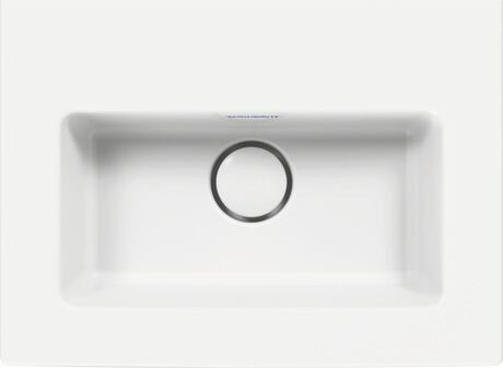 Vessel Sink, 0737450070 White High Gloss, Number of basins: 1 Middle, Ground