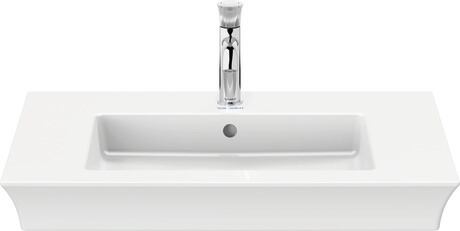 Washbasin, 2363750000 White High Gloss, Number of washing areas: 1 Middle, Number of faucet holes per wash area: 1 Middle